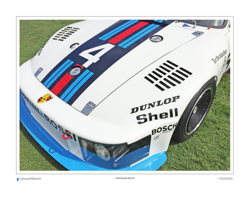 1976 Porsche 935/76 / CPA414A / Color Print