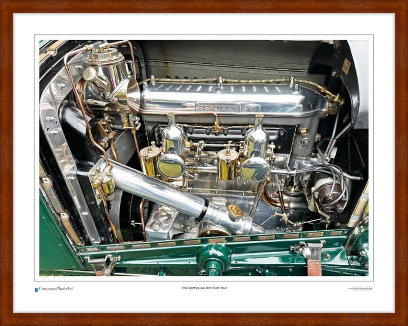 1930 Bentley 4.4-litre Inline-four / CPA713A / Color Print