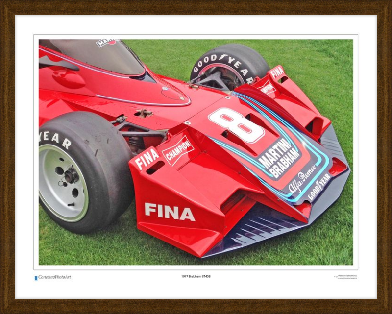 1977 Brabham BT45B / CPA412A / Color Print