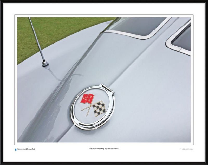 1963 Chevrolet Corvette Sting Ray "Split Window" / CPA317A / Color Print