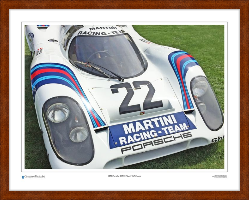 1971 Porsche 917KH "Short Tail" Coupe / CPA409A / Color Print