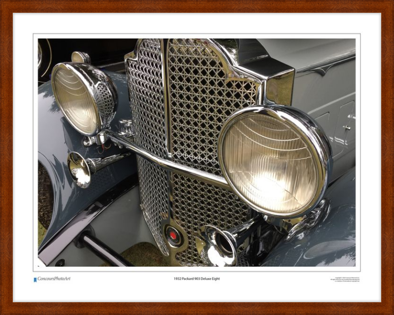 1932 Packard 903 Deluxe Eight / CPA312A / Color Image