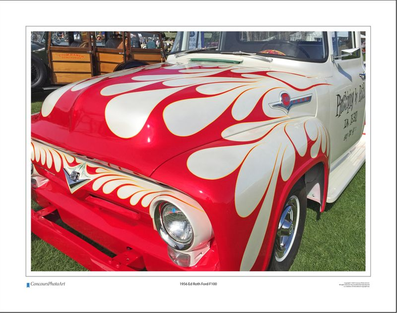 1956 Ed Roth Ford F100 / CPA504A / Color Image