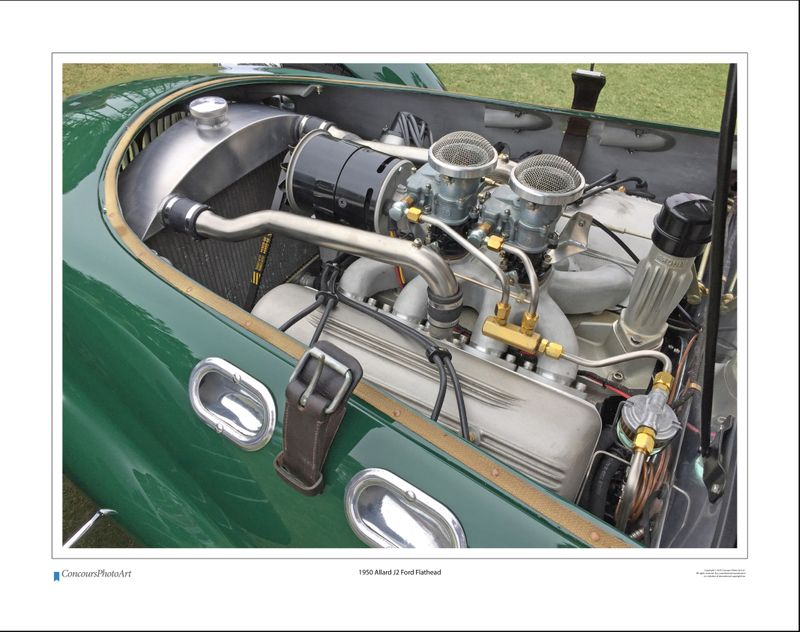 1950 Allard J2 Ford Flathead / CPA701A / Color Image
