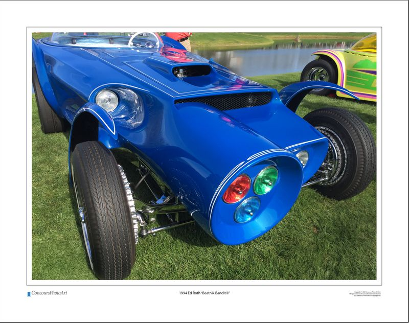 1964 Ed Roth "Orbitron" / CPA508C / Stylized Image