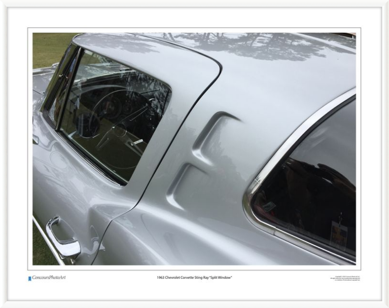 1963 Chevrolet Corvette Sting Ray "Split Window" / CPA301A / Color Image