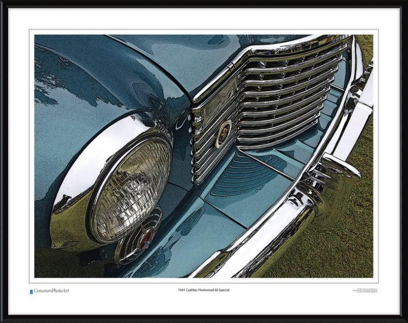 1941 Cadillac Fleetwood 60 Special / CPA321C / Stylized Print