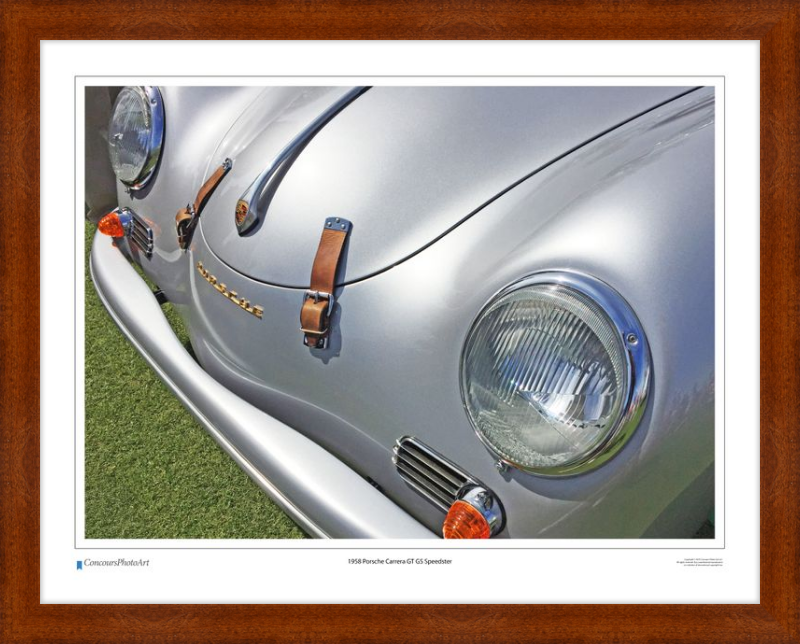 1958 Porsche Carrera GT GS Speedster / CPA203A / Color Print