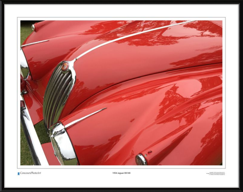 1954 Jaguar XK140 / CPA106A / Color Image