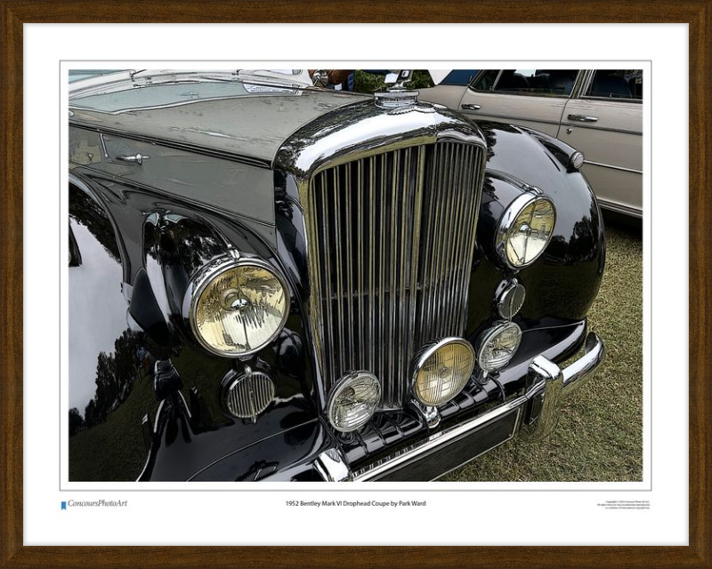1952 Bentley Mark VI Drophead Coupe by Park Ward / CPA114C / Stylized Image