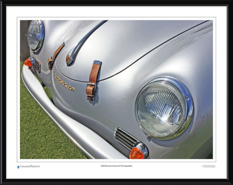1958 Porsche Carrera GT GS Speedster / CPA203A / Color Print
