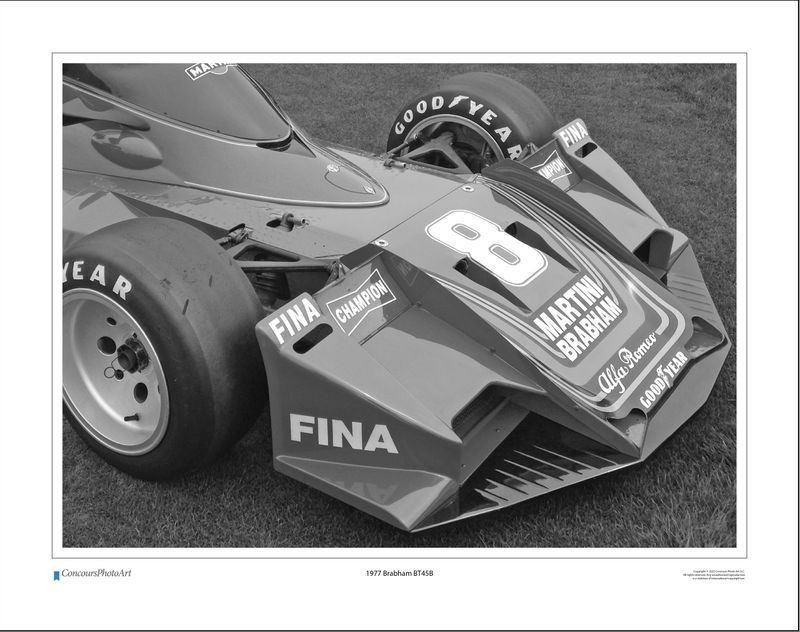 1977 Brabham BT45B / CPA412B / Black and White