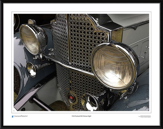 1932 Packard 903 Deluxe Eight / CPA312C / Stylized Image