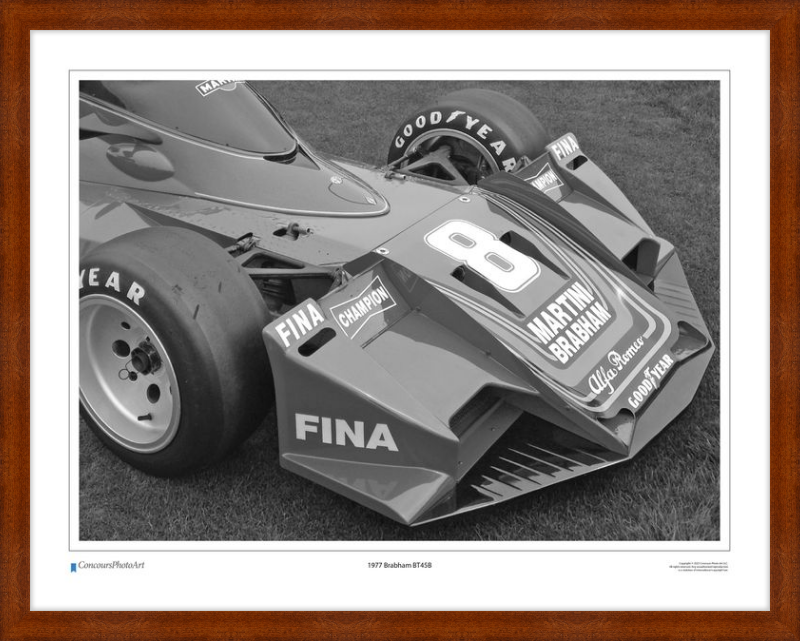 1977 Brabham BT45B / CPA412B / Black and White