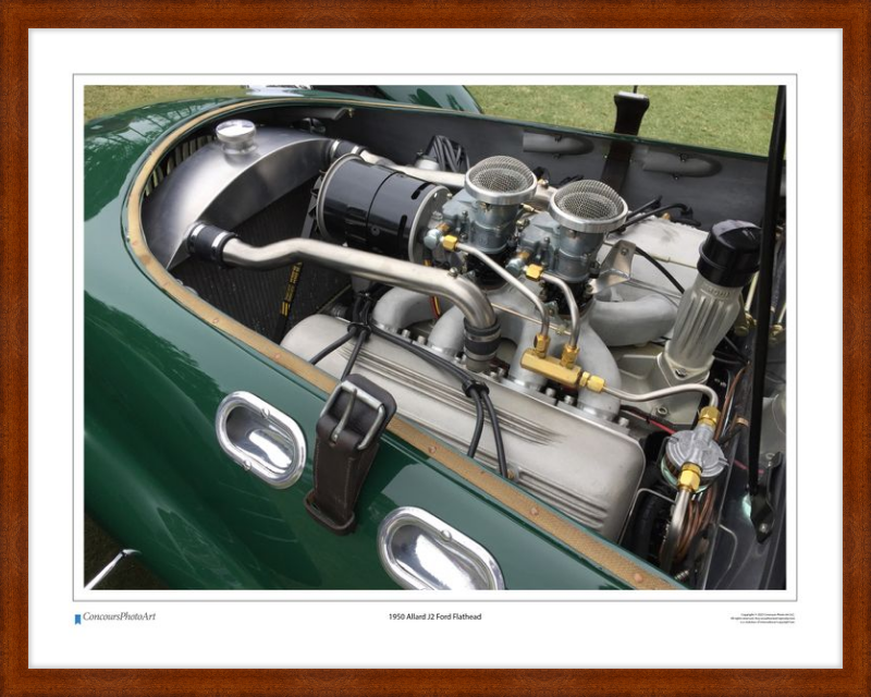 1950 Allard J2 Ford Flathead / CPA701A / Color Image