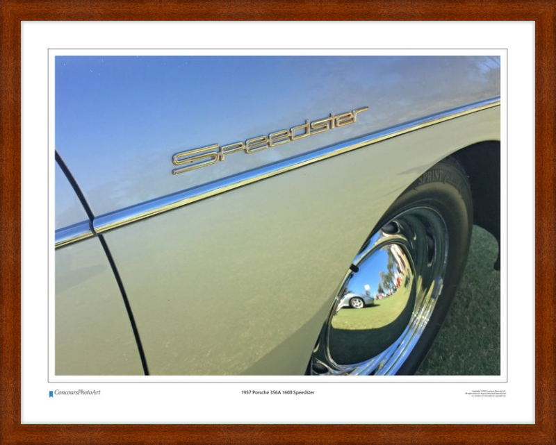 1957 Porsche 356A 1600 Speedster / CPA210A / Color Image