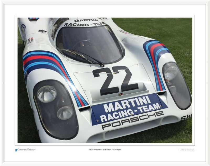 1971 Porsche 917KH "Short Tail" Coupe / CPA409A / Color Image