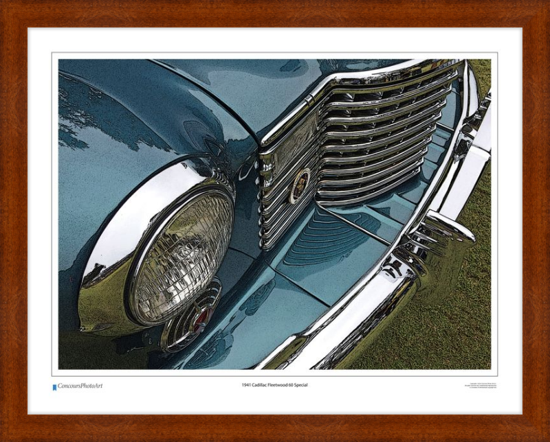 1941 Cadillac Fleetwood 60 Special / CPA321C / Stylized Print