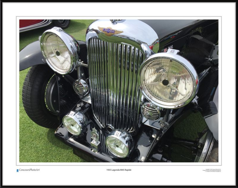 1935 Lagonda M45 Rapide / CPA104A / Color Image