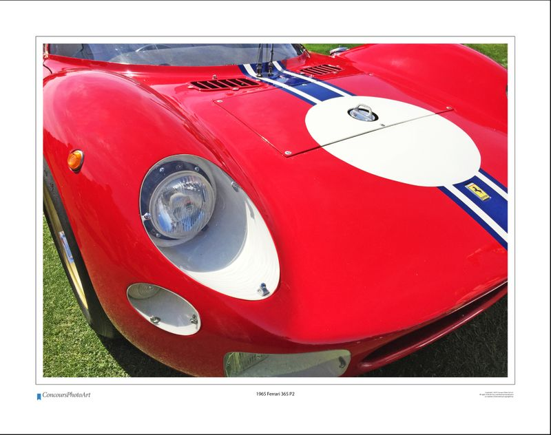 1965 Ferrari 365 P2 / CPA411A / Color Print