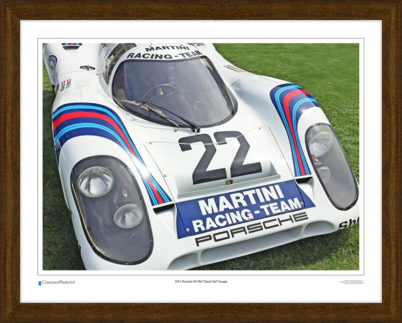 1971 Porsche 917KH "Short Tail" Coupe / CPA409A / Color Print