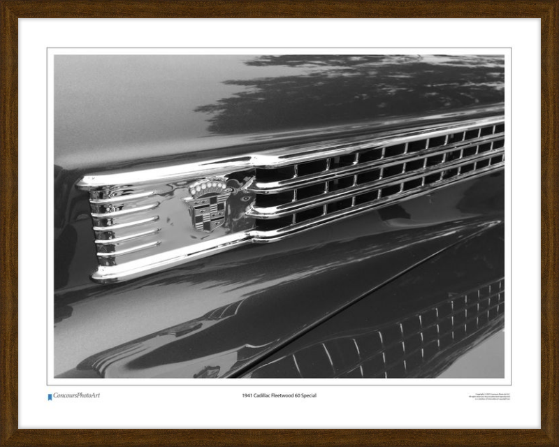 1941 Cadillac Fleetwood 60 Special / CPA305B / Black and White