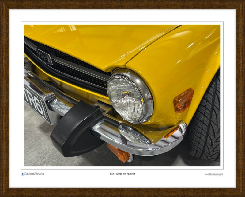 1976 Triumph TR6 Roadster / CPA109A / Color Image