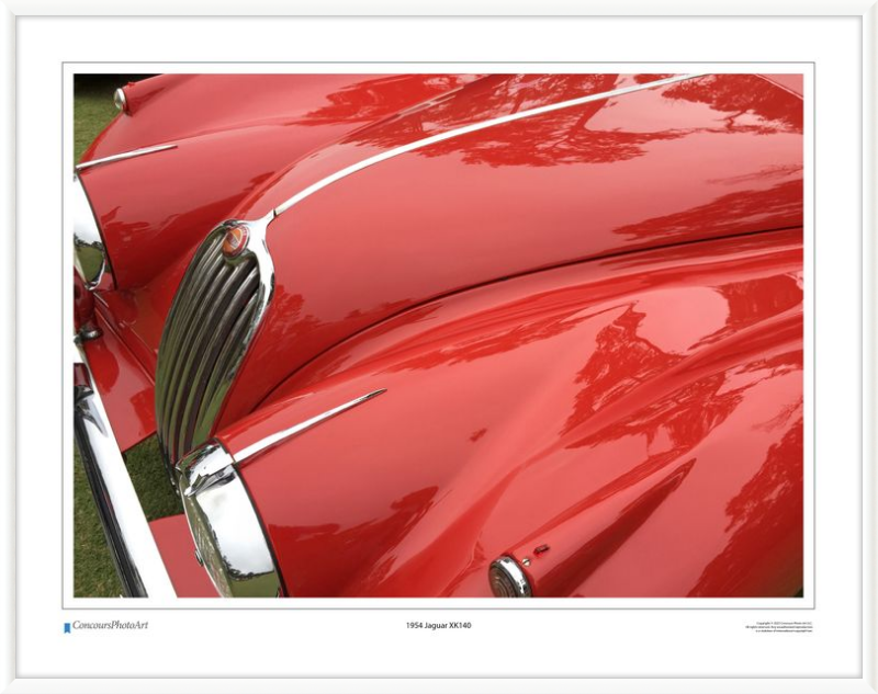 1954 Jaguar XK140 / CPA106A / Color Image