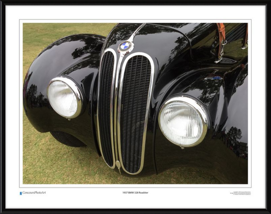 1937 BMW 328 Roadster / CPA206A / Color Image