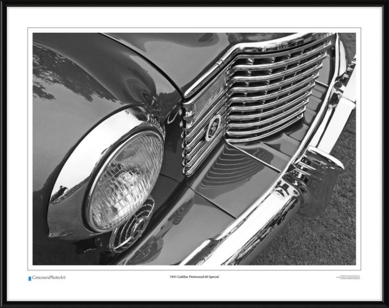 1941 Cadillac Fleetwood 60 Special / CPA321B / B&W Print