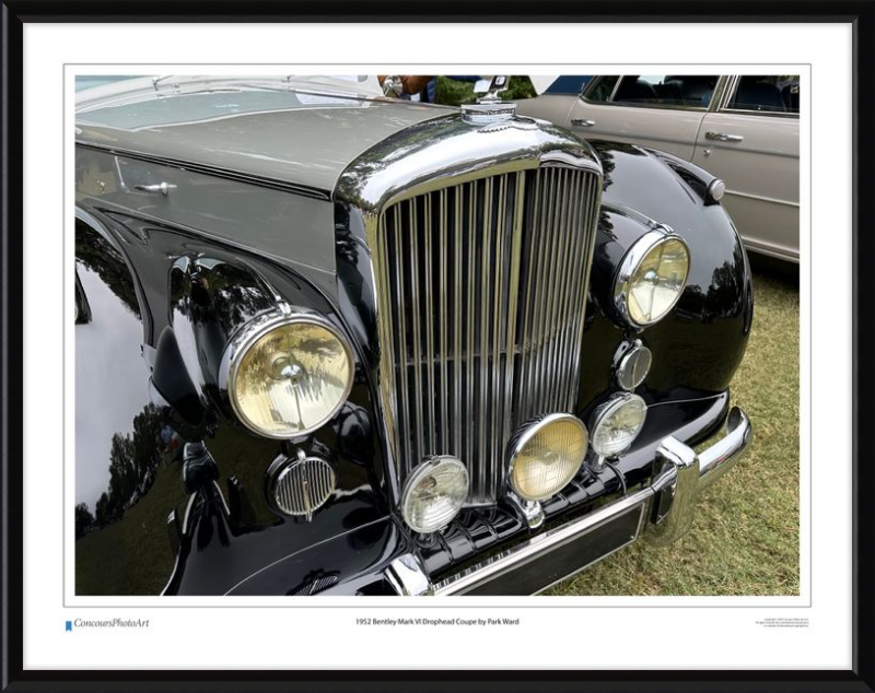 1952 Bentley Mark VI Drophead Coupe by Park Ward / CPA114A / Color Print