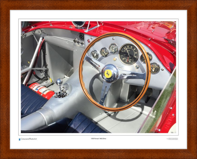 1959 Ferrari 196S Dino / CPA604A / Color Print