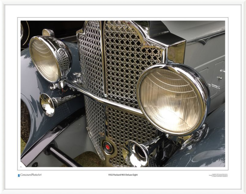 1932 Packard 903 Deluxe Eight / CPA312A / Color Image