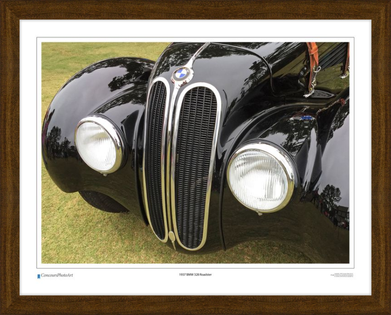 1937 BMW 328 Roadster / CPA206A / Color Print