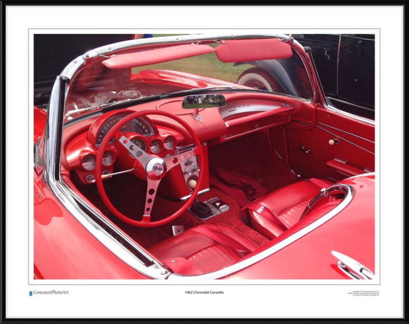 1962 Chevrolet Corvette / CPA609A / Color Image