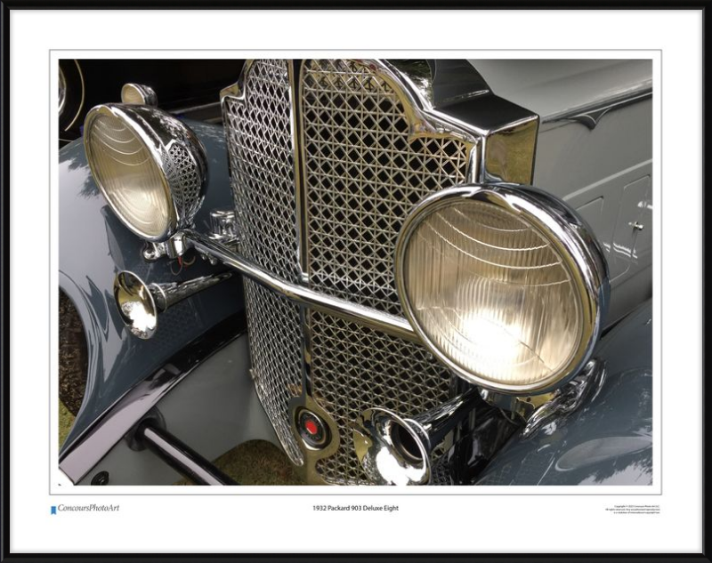 1932 Packard 903 Deluxe Eight / CPA312A / Color Image