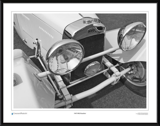 1947 HRG Roadster / CPA102B / Black and White