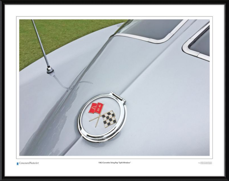 1963 Chevrolet Corvette Sting Ray "Split Window" / CPA317A / Color Print