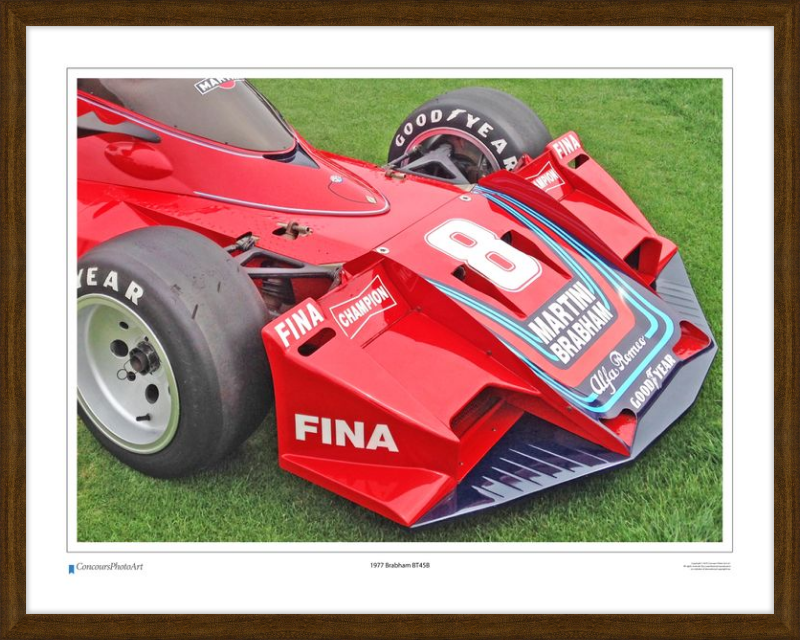 1977 Brabham BT45B / CPA412A / Color Print