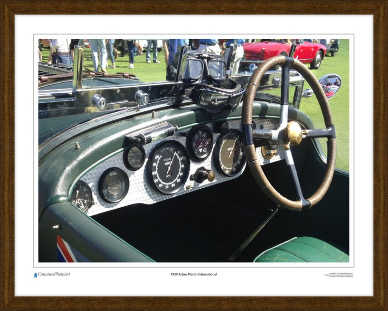 1930 Aston Martin International / CPA602A / Color Image