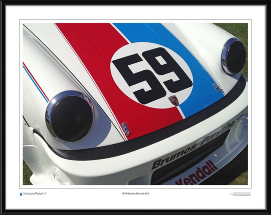 1979 Brumos Porsche 935 / CPA401A / Color Image