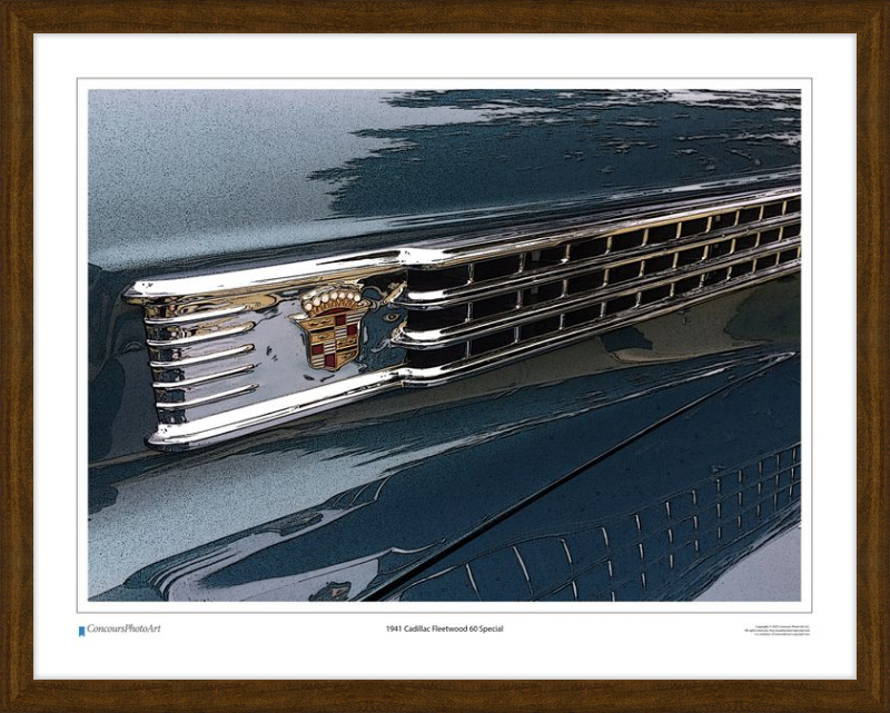 1941 Cadillac Fleetwood 60 Special / CPA305C / Stylized Image