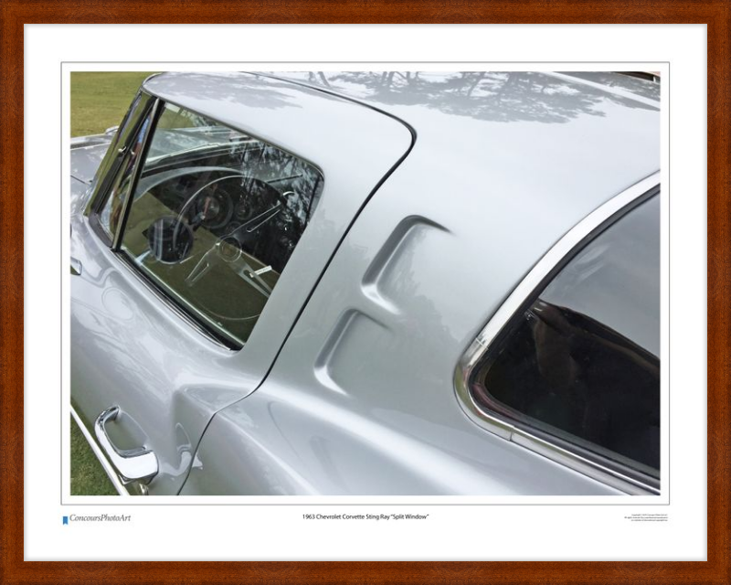 1963 Chevrolet Corvette Sting Ray "Split Window" / CPA301A / Collor Print
