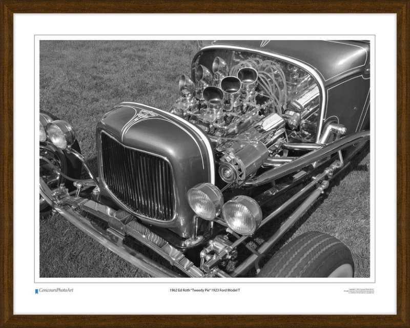 1962 Ed Roth "Tweedy Pie" / CPA502B / Black and White
