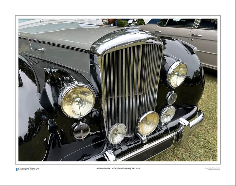1952 Bentley Mark VI Drophead Coupe by Park Ward / CPA114A / Color Print