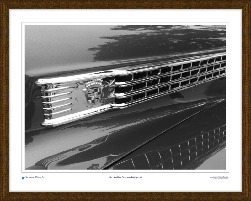 1941 Cadillac Fleetwood 60 Special / CPA305B / Black and White