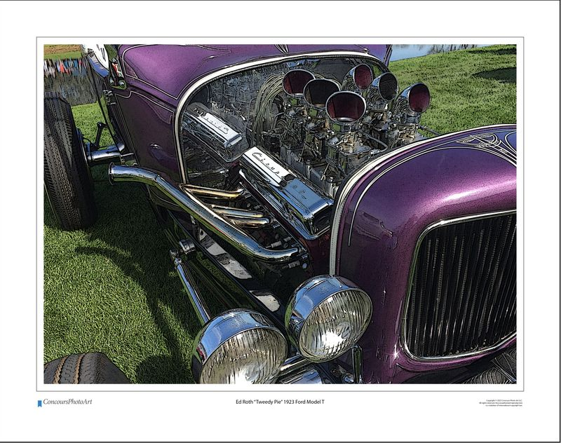 1962 Ed Roth "Tweedy Pie" / CPA506C / Stylized Image