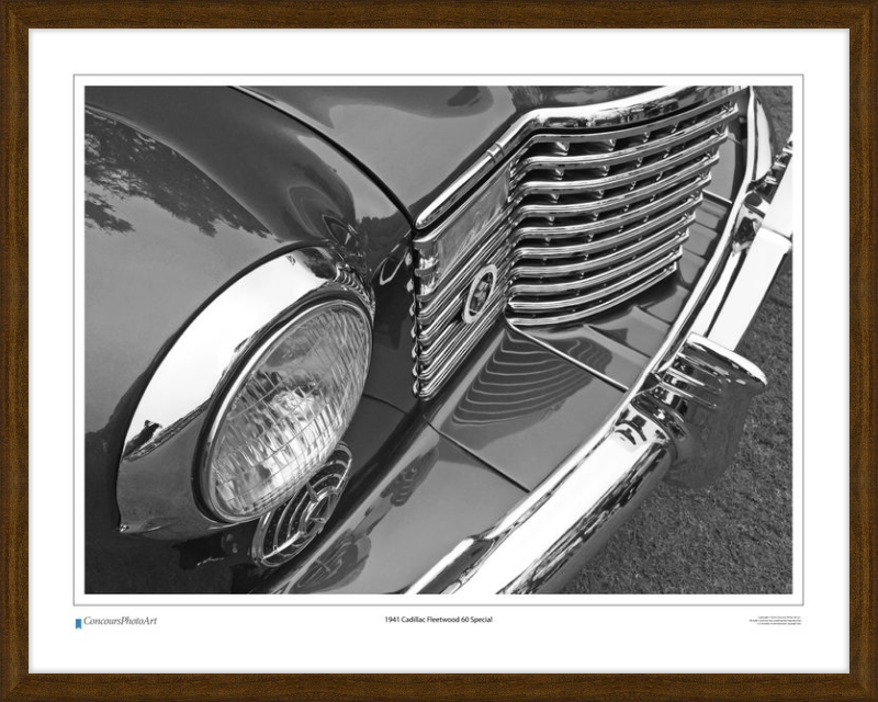 1941 Cadillac Fleetwood 60 Special / CPA321B / B&W Print