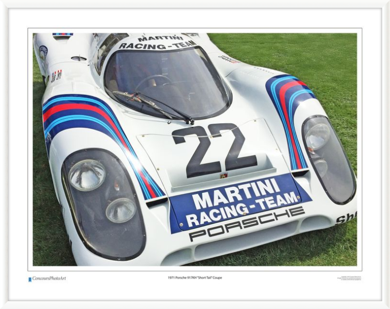 1971 Porsche 917KH "Short Tail" Coupe / CPA409A / Color Print