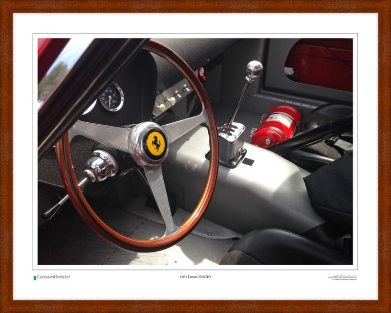 1962 Ferrari 250 GTO / CPA601A / Color Image